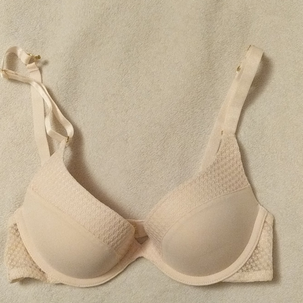 32A Blush Padded Convertible Underwire Bra